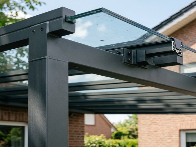 Doppelcarport aus Aluminium in Homberg (Efze)